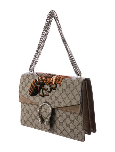 bumble bee purse gucci|Gucci shoulder bag beige.